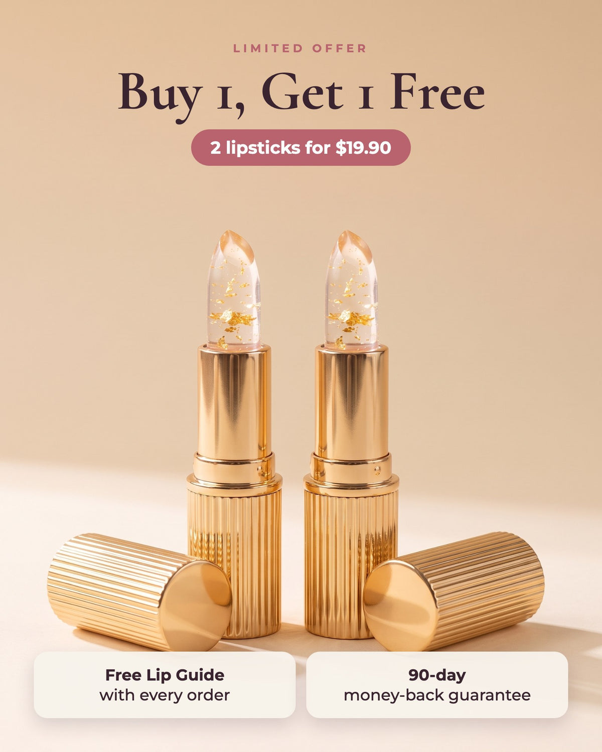 pH Color Lipstick — Buy 1, Get 1 Free